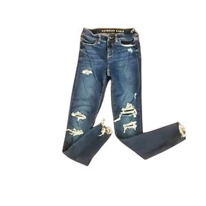 Women's American Eagle Next Level Patched High-Waisted Jegging